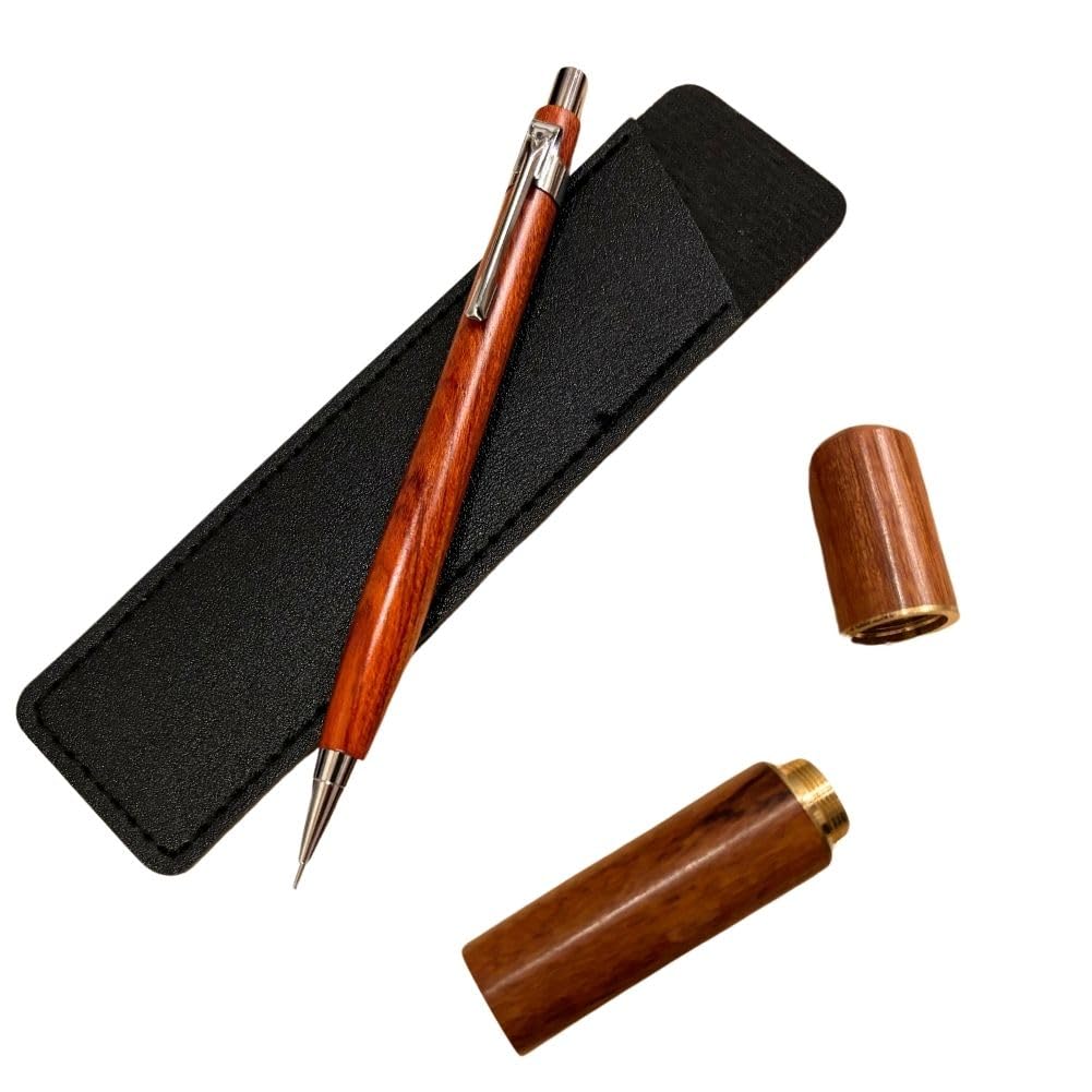 極上杢 アンボイナバール】木軸ペン MDS1 シャープペン | 富士瘤 Craft