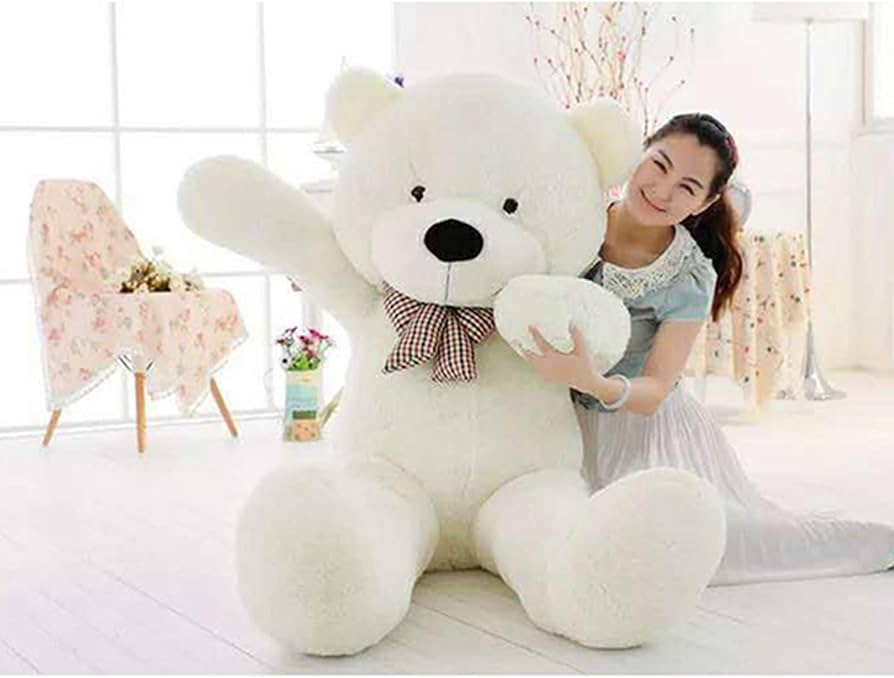 Amazon.co.jp: [XLOYP] ぬいぐるみ 特大 白い 120cm くま/テディベア