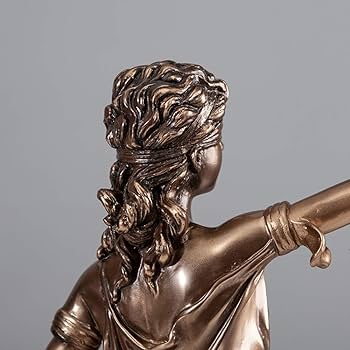 Amazon.co.jp: ギリシャの女神の彫刻、正義の女神テミス像正義の女神像