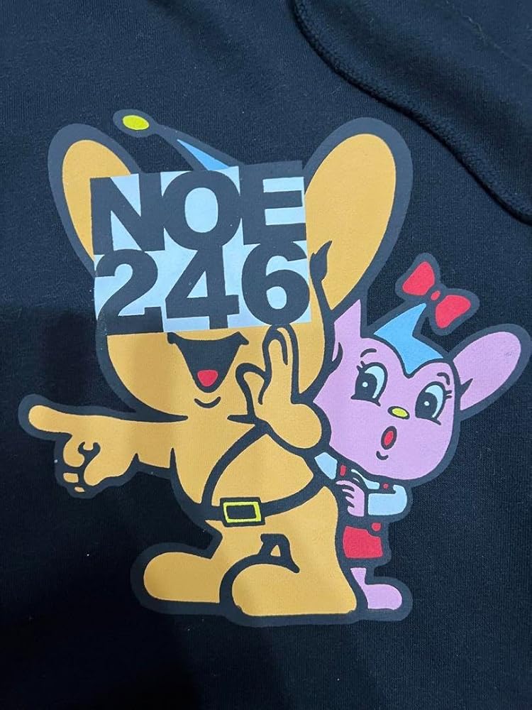 Amazon.co.jp: ノーブランド品未着用NOE246パーカーXLピーポくん