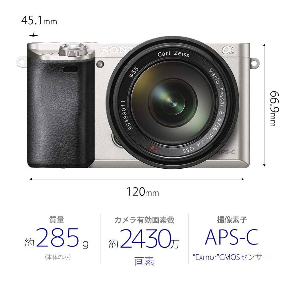 SONY α6000 ミラーレス一眼カメラ 本体とレンズセット