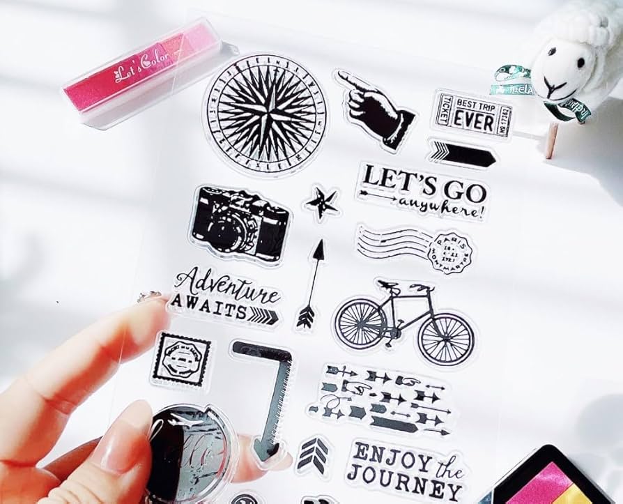 101)【海外製 】クリアスタンプ ヴィンテージ 紳士 肖像画 【公式通販】