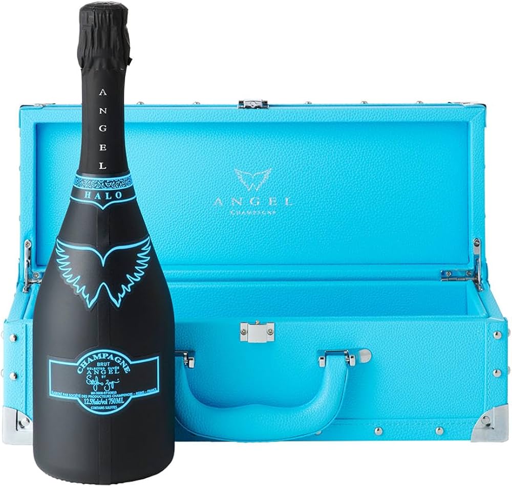 Amazon.co.jp: ANGEL CHAMPAGNE NV Brut HALO Blue 【 エンジェル