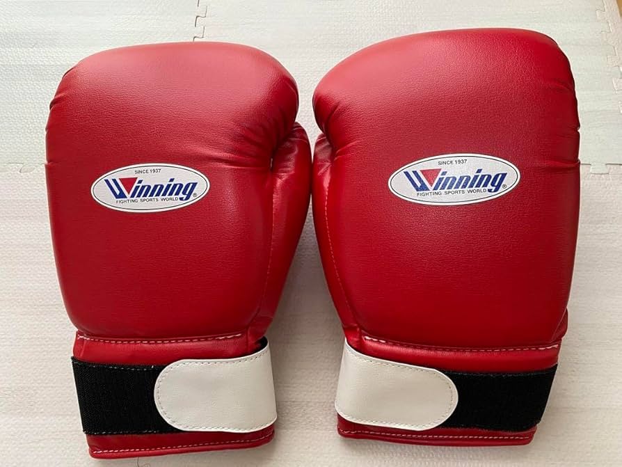 新品即日発送 ウイニング 14オンスグローブ レッド JABF-14 2024