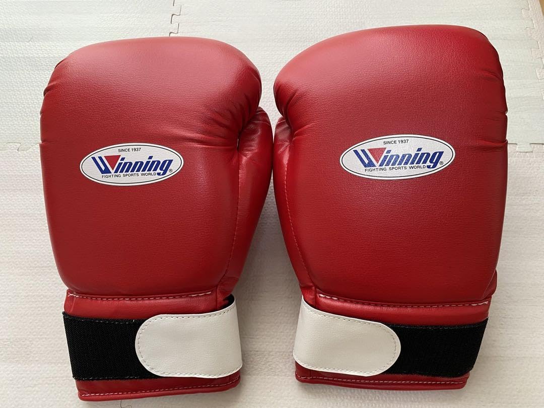 Winning ボクシンググローブ 16oz レッド Winning ボクシンググローブ