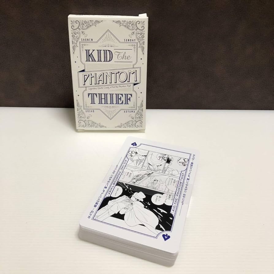 名探偵コナン 怪盗キッド 名言トランプ 週刊少年サンデー 公式】少年