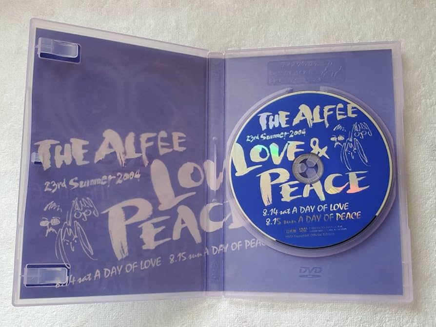 THE ALFEE LOVE & PEACE 2枚組DVD THE ALFEE LOVE & PEACE 2枚組DVD