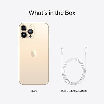 Amazon.com: Apple iPhone 13 Pro Max, 256GB, Gold - T-Mobile