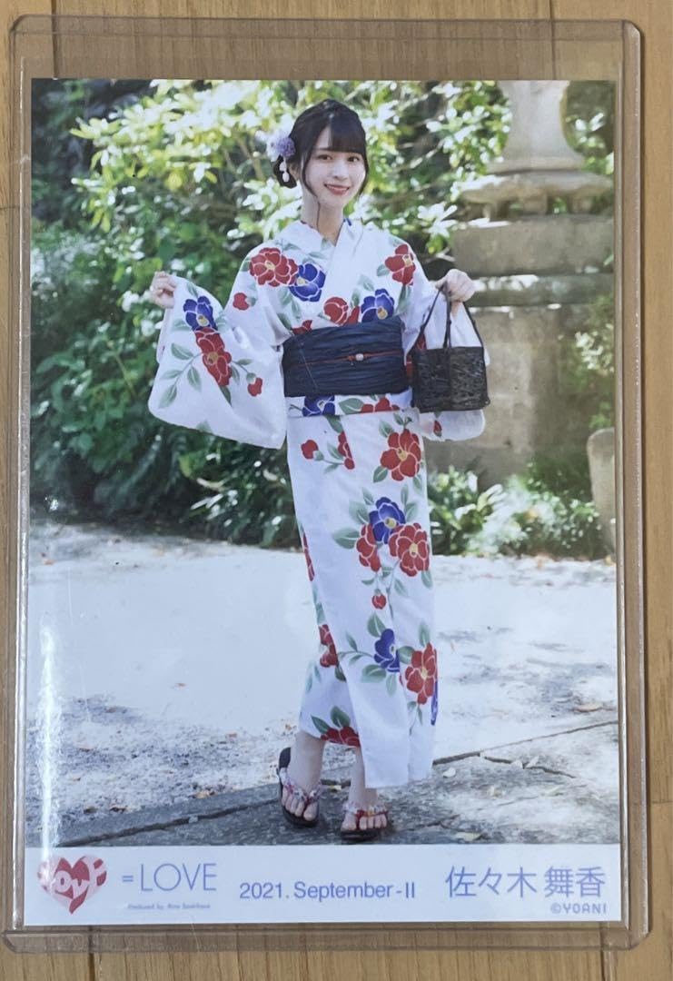 野口衣織 直筆 生写真 夏祭り恋慕う 野口衣織 夏祭り恋慕う 直筆