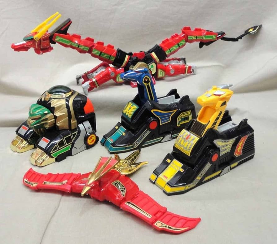 ◇ 当時物 バンダイ 1993 五星戦隊 ダイレンジャー 超合金 リュウ