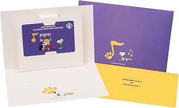 Amazon | スターバックス スタバ カード SNOOPY PEANUTS スヌーピー