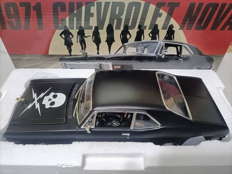 Amazon | GMP 1/18 シボレー Chevrolet Nova Death Proof X7