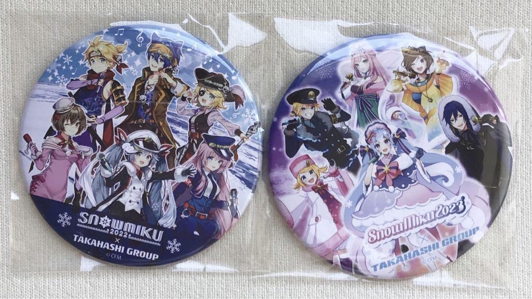 雪ミク 缶バッジ タカハシグループ 雪ミク2020 初音ミク カラオケ