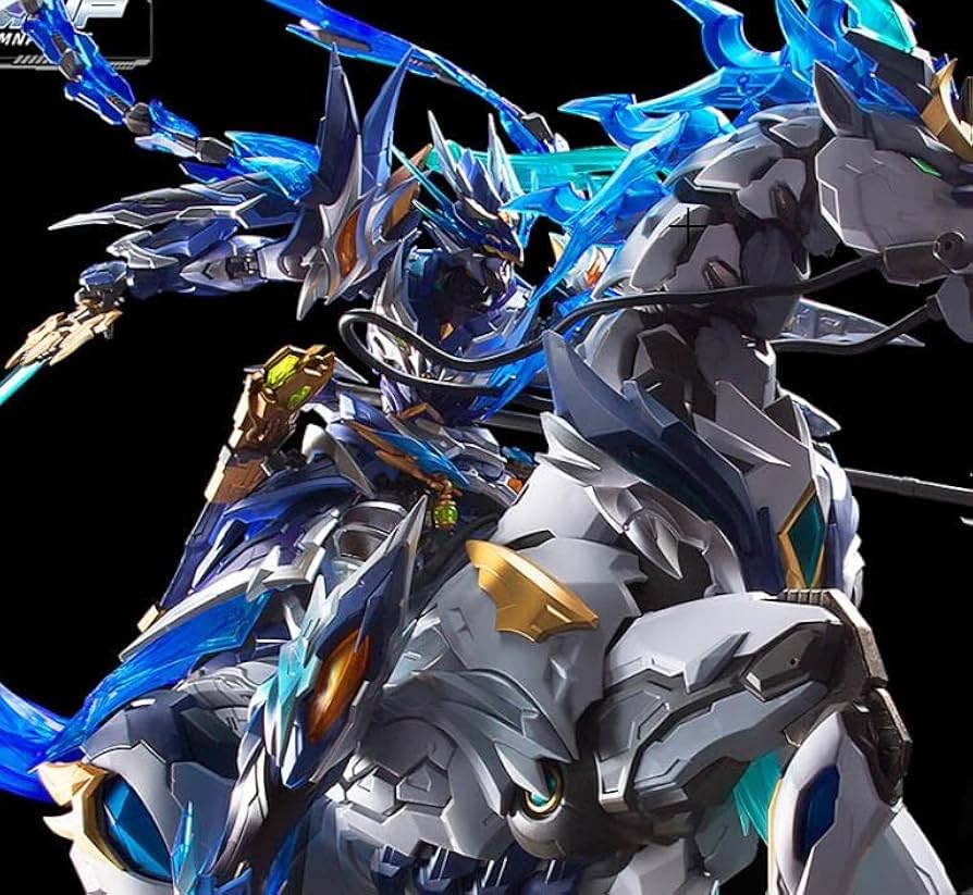 Amazon | 摩動核 MNP-XH05A天佑星 龍胆虎将 趙雲＋馬セット プラモデル