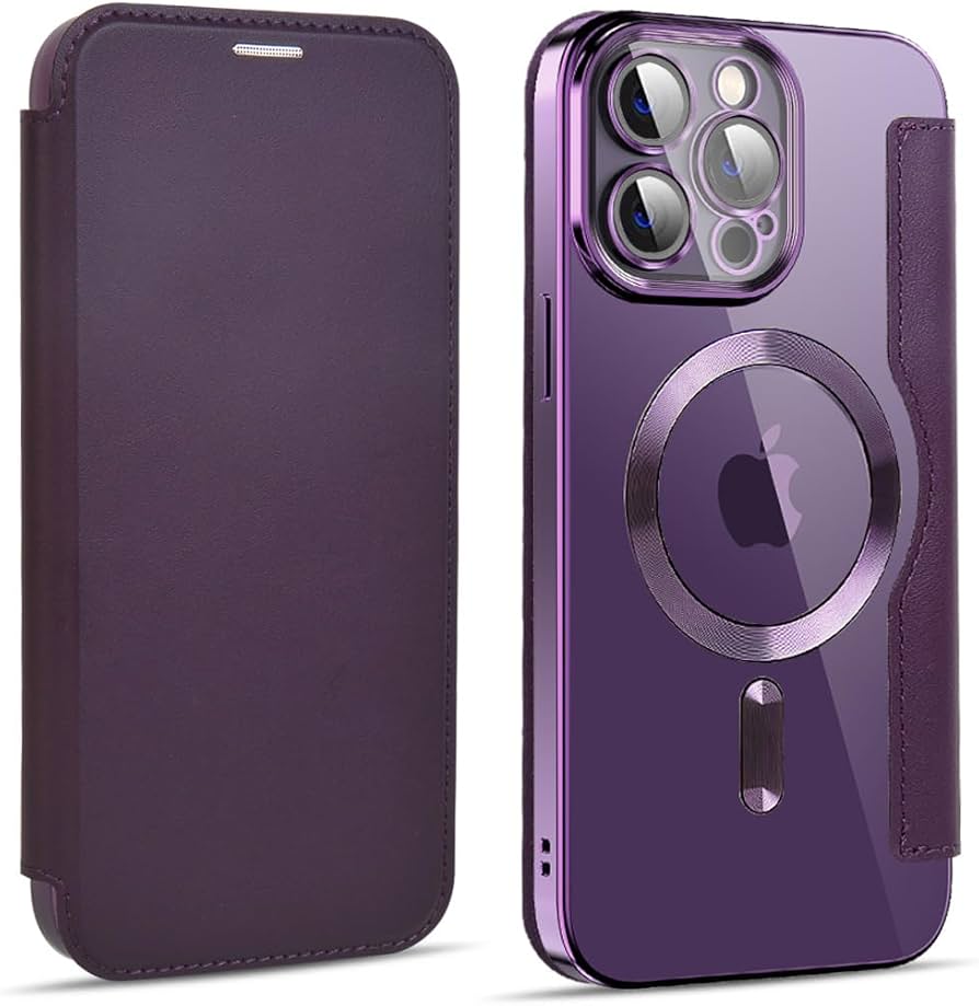 Amazon.co.jp: CeleBerry iphone 16 pro ケース 手帳型 透明 薄型