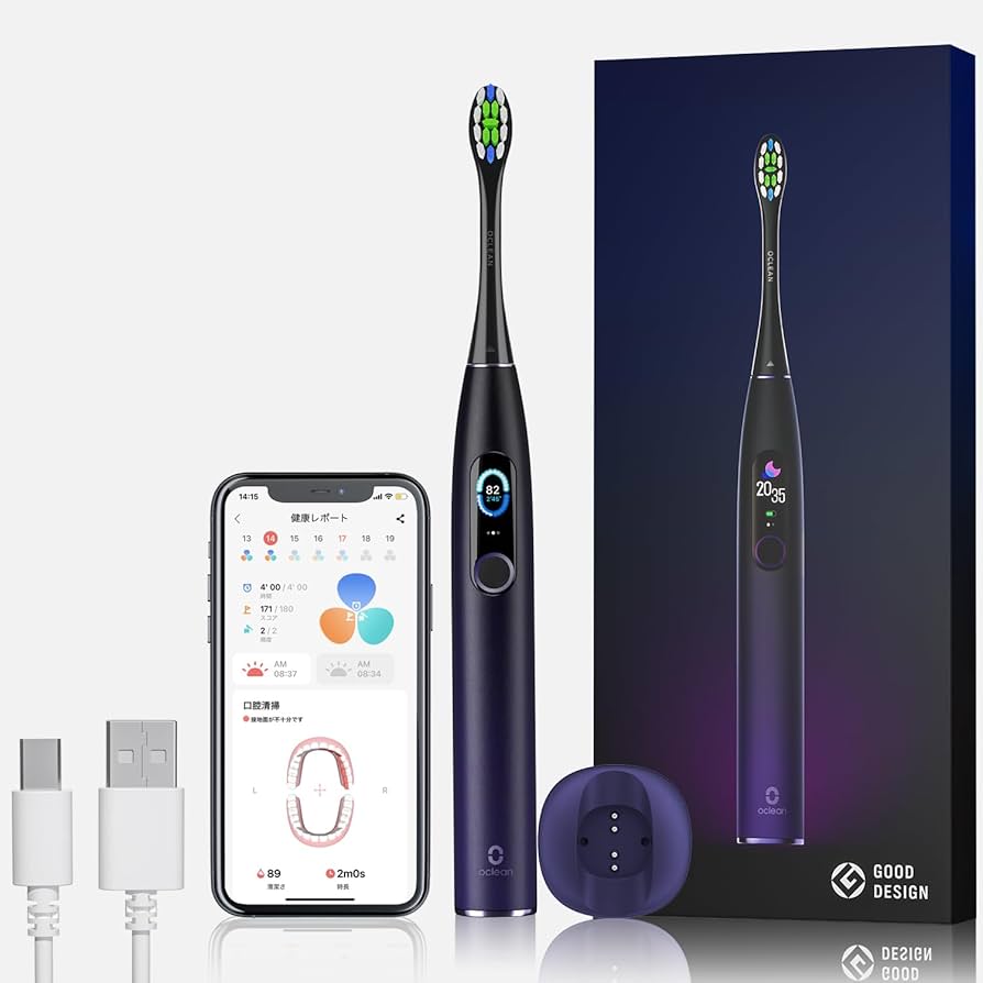 Amazon.co.jp: 【歯科協会推薦】 Oclean X Pro 電動歯ブラシ タッチ