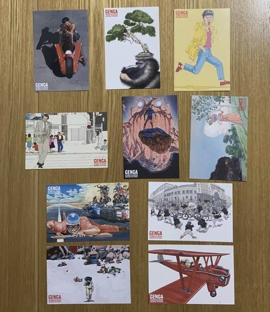 大友克洋原画展ポスターセット