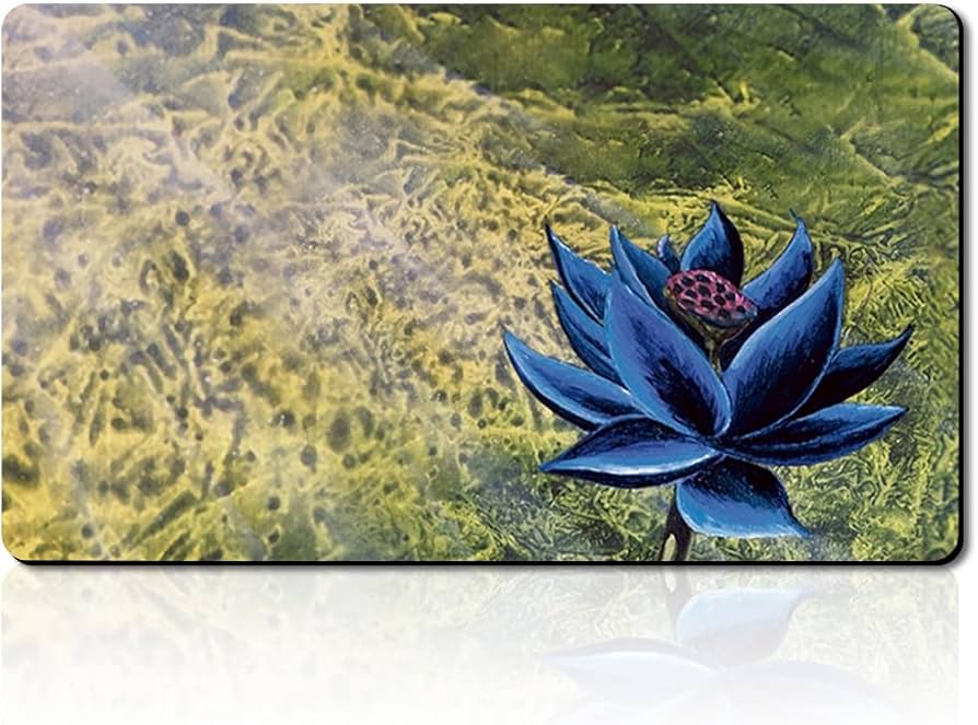 プレイマット ブラックロータス MTG プレイマット 25周年記念 Black