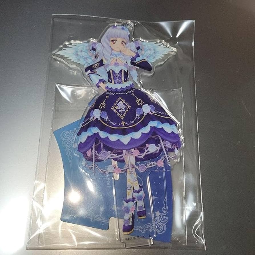 アイカツ アニONカフェ 白銀リリィ マグネットバッジ マグバッジ