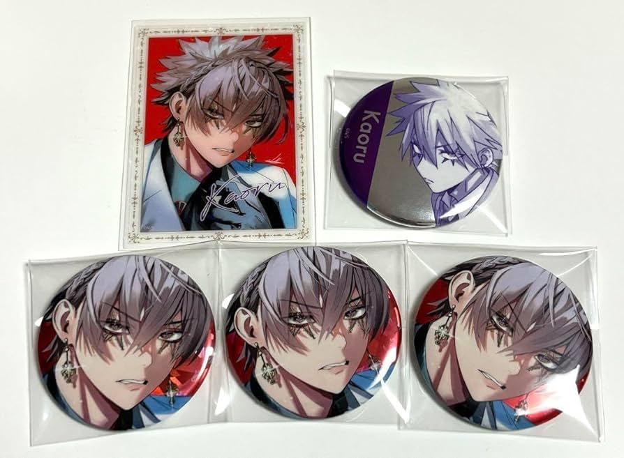 ファントムバスターズ 神崎薫 受注 缶バッジ 観崎薫 ファントム