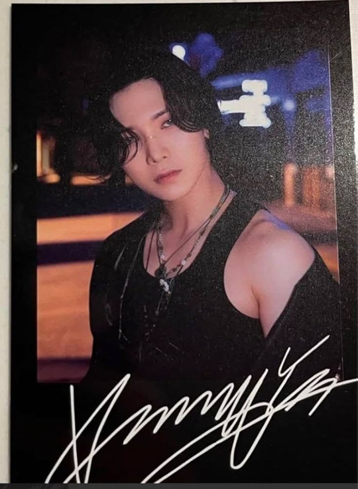 ATEEZ ユノ サイン入りポラ