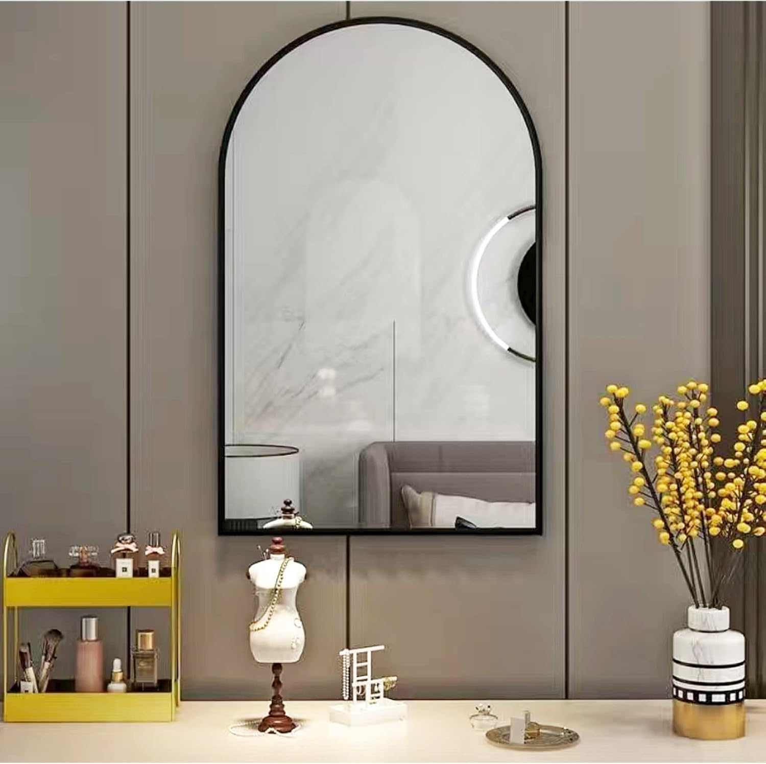 unico 壁掛けミラーWEAVA mirror unico WEAVA ウィーバ ミラーL