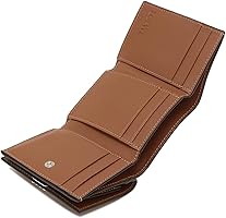Amazon | [ロエベ] 三つ折り財布 アナグラム ミニ財布 ブラウン