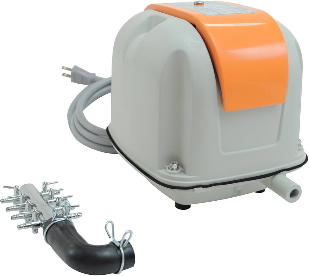 Amazon.co.jp: AP-30P（8方分岐装置付き）安永 浄化槽エアーポンプ