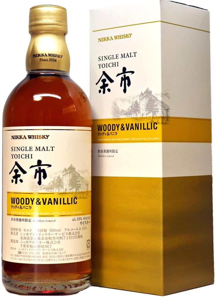 Amazon.co.jp: ニッカ 余市蒸溜所限定 シングルモルト余市 ウッディ
