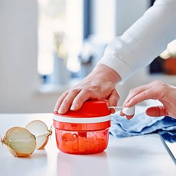 Amazon.com: Tupperware Chop 'N Prep Chef in Salt Water Pink/Red