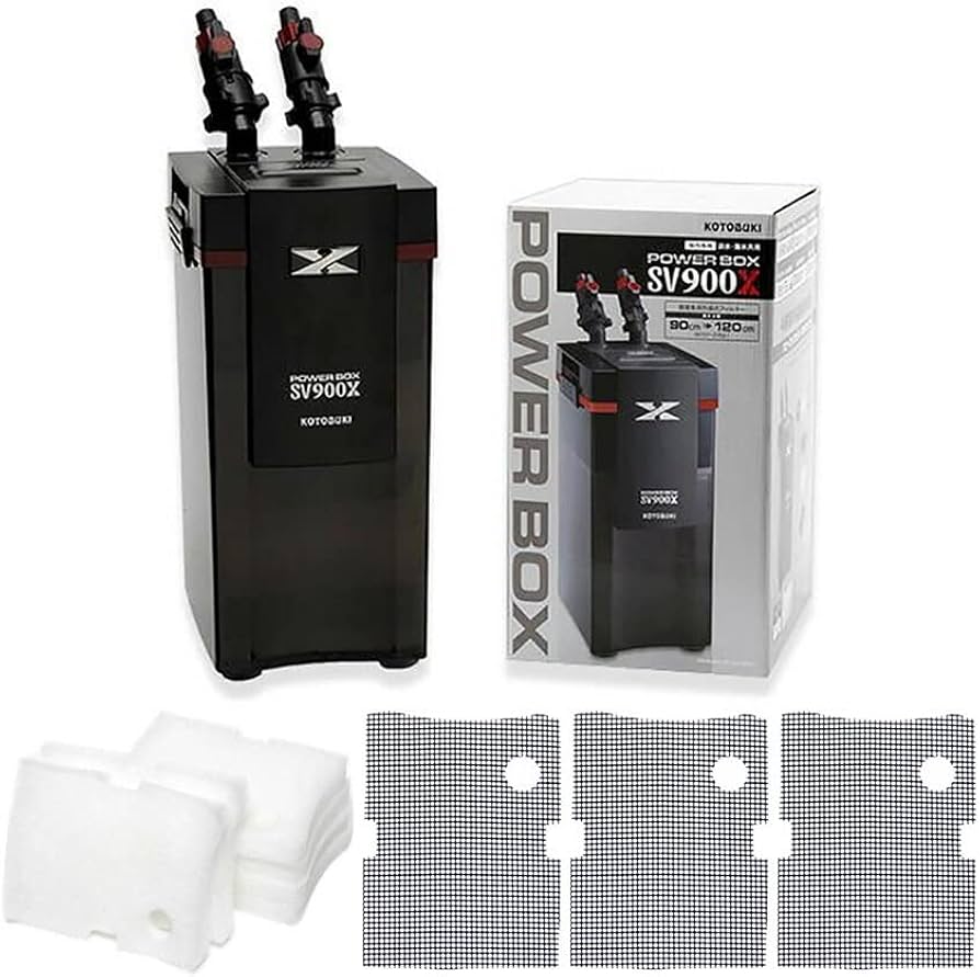 Amazon | コトブキ工芸 パワーボックス SV900X 交換用ろ材付き