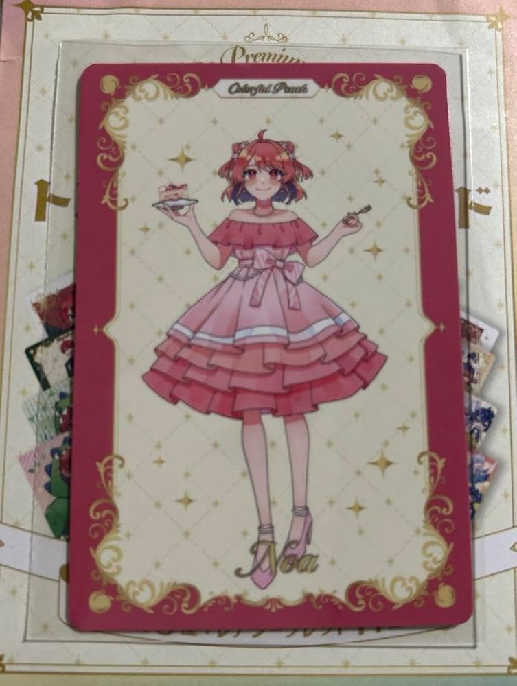 からぴち のあ ぷぴぱ サイン カラフルピーチ のあ サイン入り