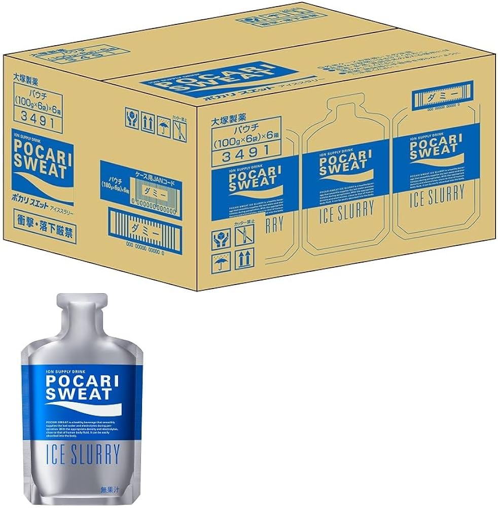 POCARI SWEAT アイススラリー 100g×6本入り（7箱あります！） POCARI