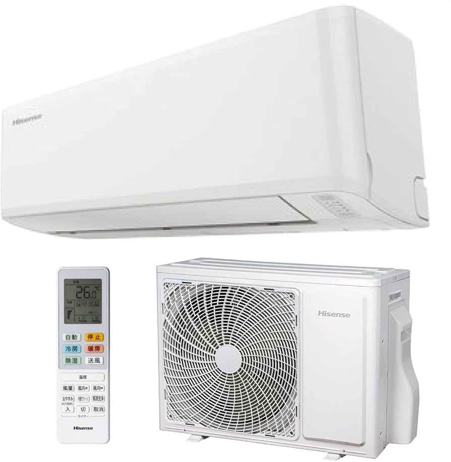 ハイセンス6畳〜8畳(エアコン)
