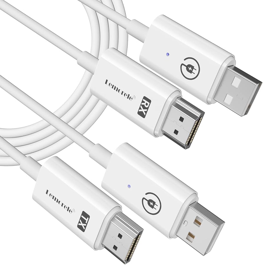 Amazon | Lemorele ワイヤレスHDMI 送受信機 セット 30M hdmi 無線