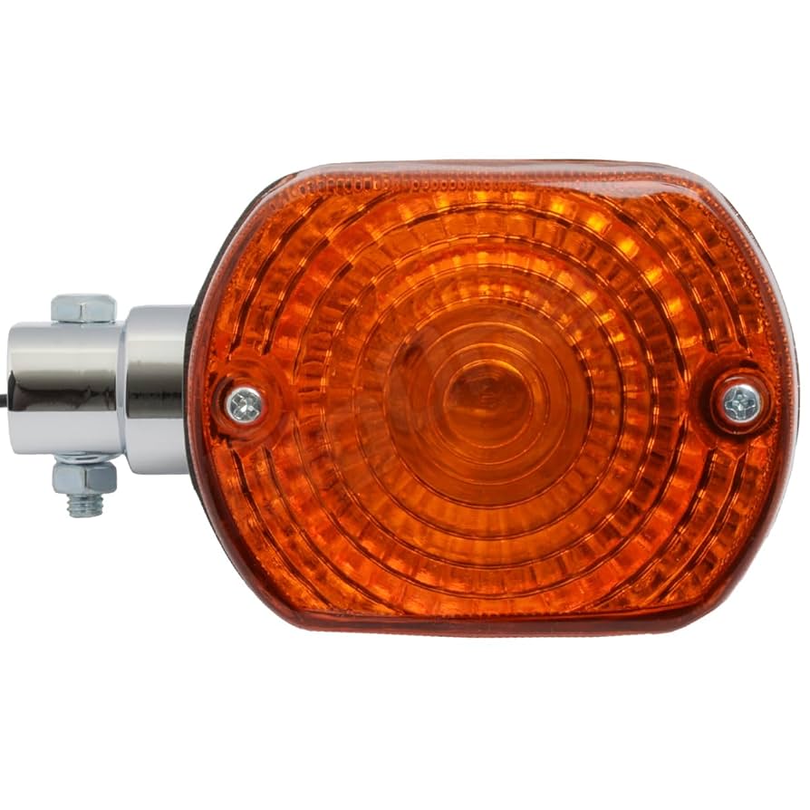 BigOne製オレンジZ2ウィンカー4個セット クローム仕上げ