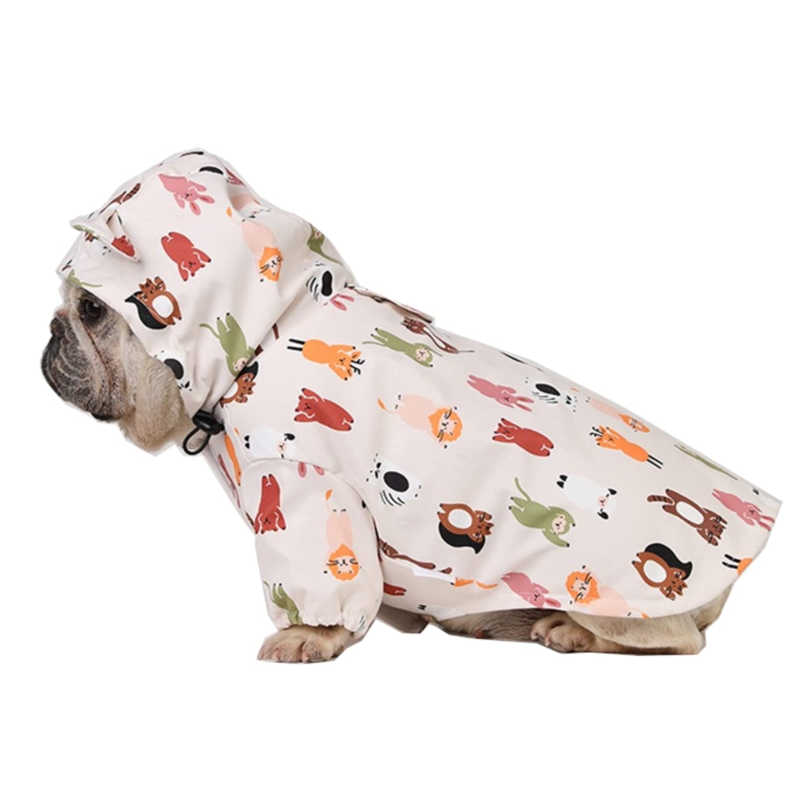 犬服 3S わんこの普段着レトロな小鳥ピンク 犬服 3S わんこの普段着