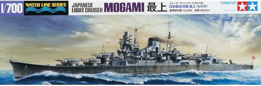 Amazon.com: Tamiya Models TM31359 Mogami Japanese Light Cruiser