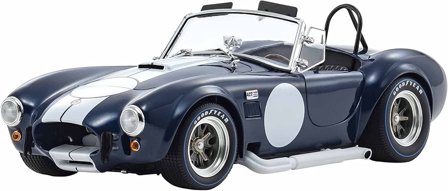Amazon.com: Shelby Cobra 427 S/C Dark Blue Metallic with White