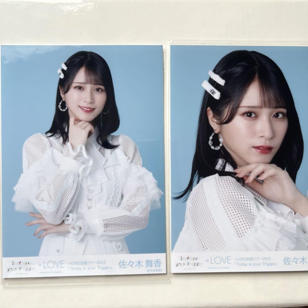 イコラブ この空がトリガー 佐々木舞香 直筆 ヨリ 生写真 イコラブ