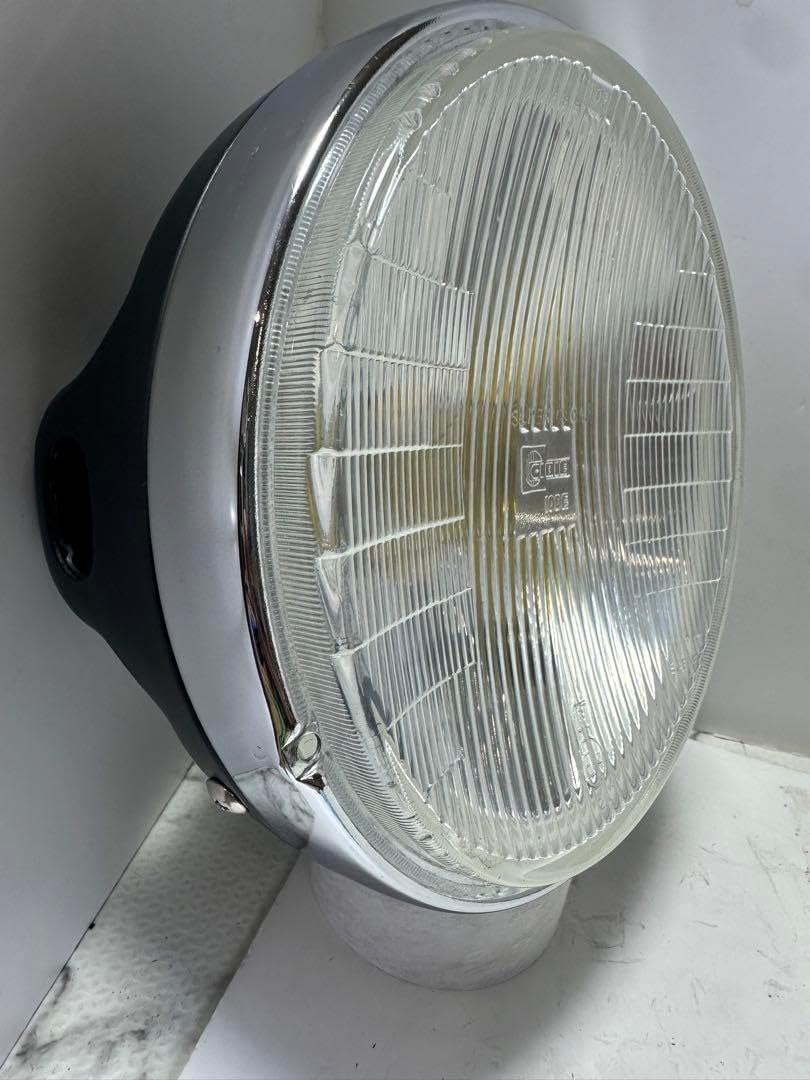 シビエスーパーオスカー180πシビエ凹みレンズ付き ヘッドライト