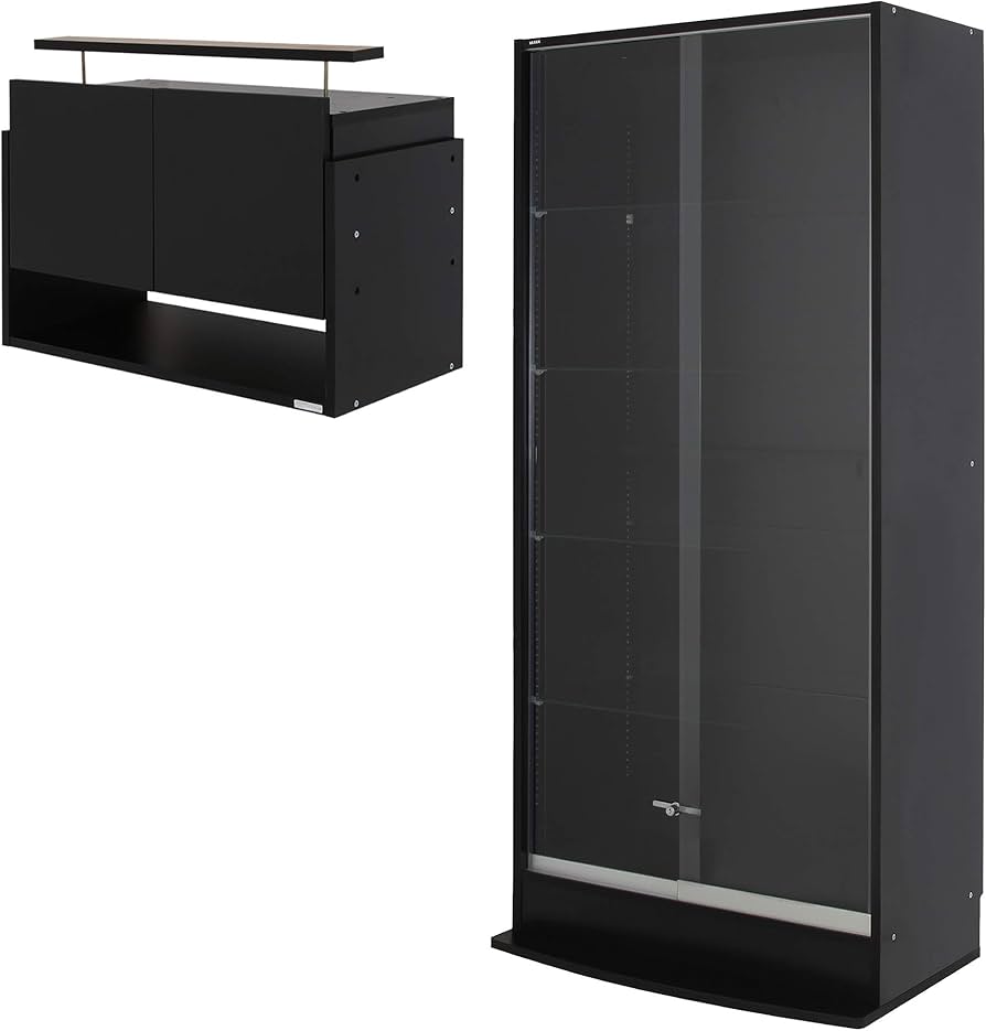 Amazon.co.jp: (JAJAN)[ 鍵付きコレクションケース ]フィギュアラック