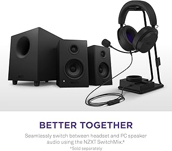 Amazon.com: NZXT Relay Wired PC Gaming Headset - AP-WCB40-B2 - Hi