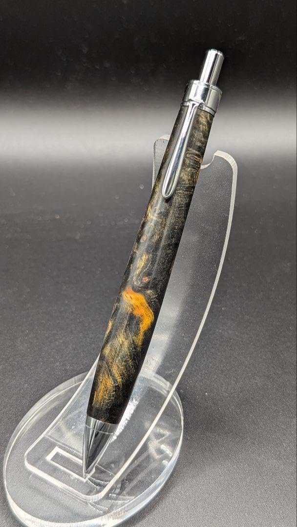 453ペン工房翌檜 スタビライズドウッドバーチバール 木軸シャーペン