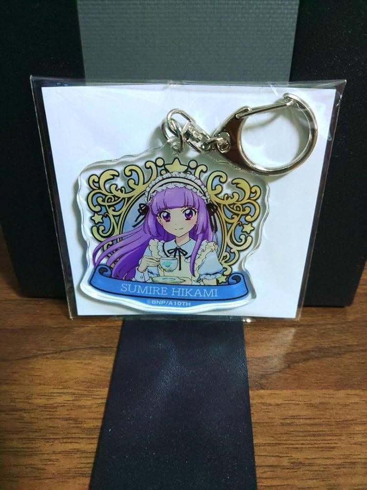 アイカツ 氷上スミレ アクリルキーホルダー アクキー 楽天くじ