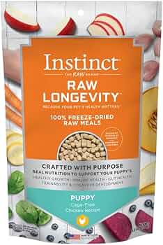 Amazon.co.jp: Instinct フリーズドライ 子犬用 パピー 乳酸菌入り