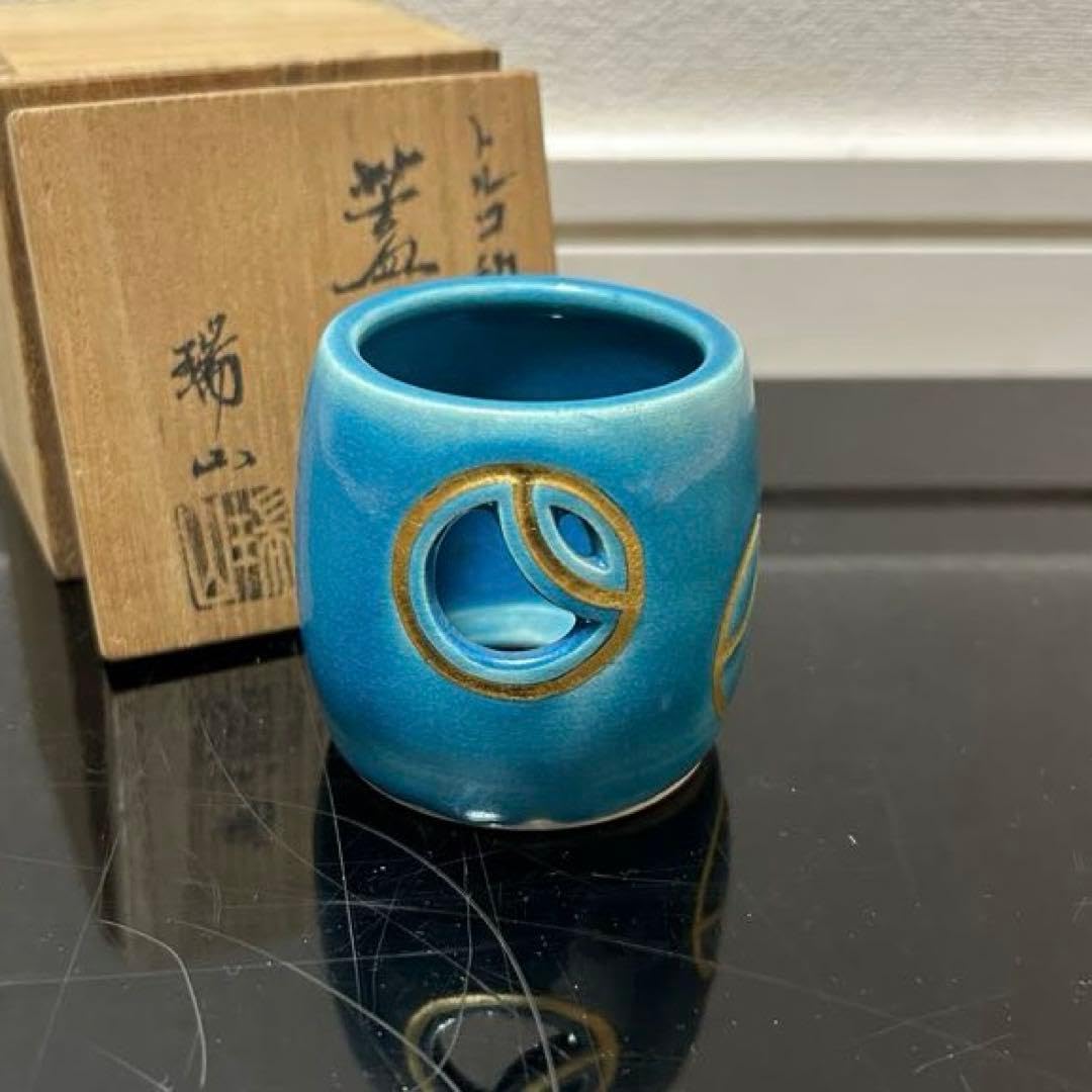 清課堂オンラインストア 極••清課堂 錫 茶入吾唯知足桐箱栞付き