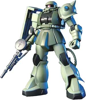 Amazon.com: FG 1/144 MS-06F Zaku II : Arts, Crafts & Sewing