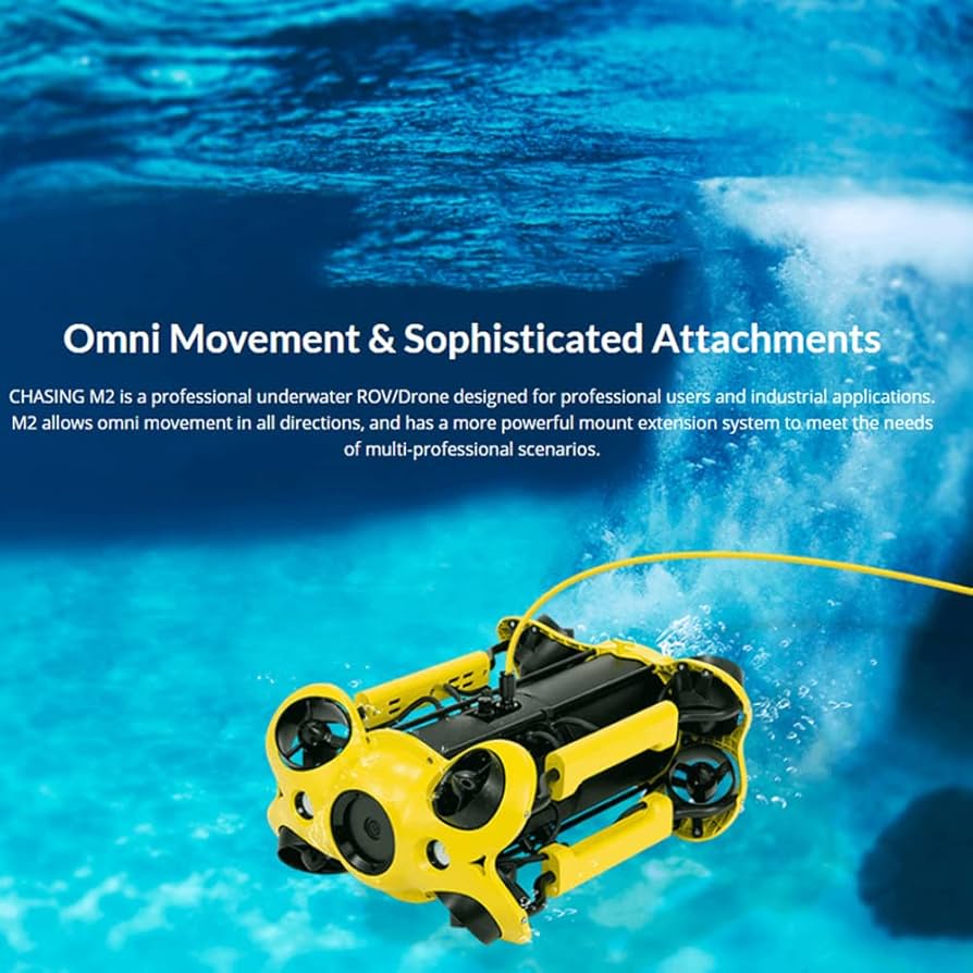 Amazon.co.jp: 100m 水中ドローン、4K UHD カメラ付き水中スクーター