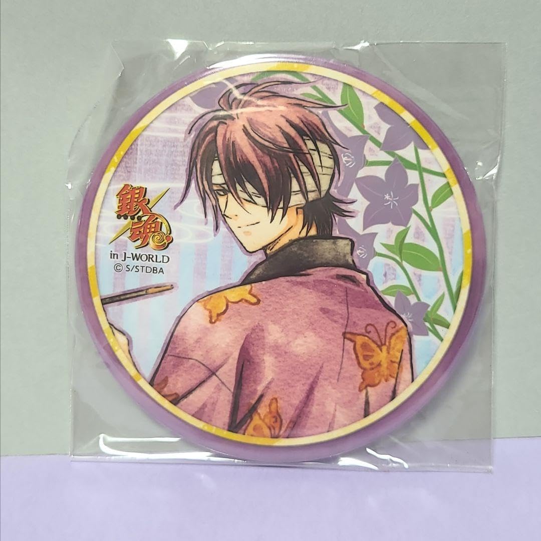 銀魂 神楽 花鳥風月 缶バッジ J-WORLD 銀魂 J-WORLD JW 花鳥風月 缶